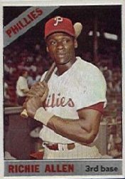 1966 Topps Baseball Cards      080      Richie Allen